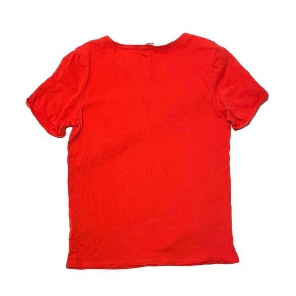 ON S'EN FOUT DES GARCONS The Future Is Ours Red Tee - Picture 3 of 3